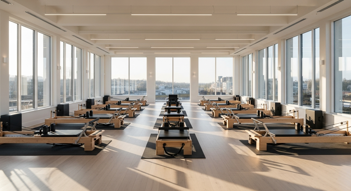 Просторный зал Flowhaven